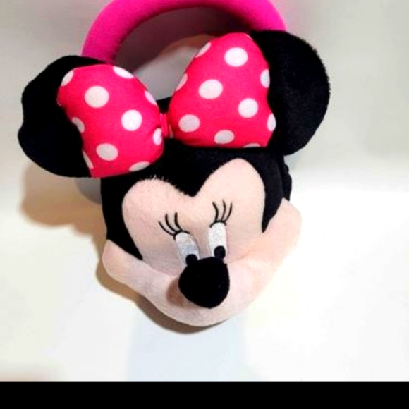 Disney Other - Pink Disney Minnie Mouse girls purse plush like a stuffed animal